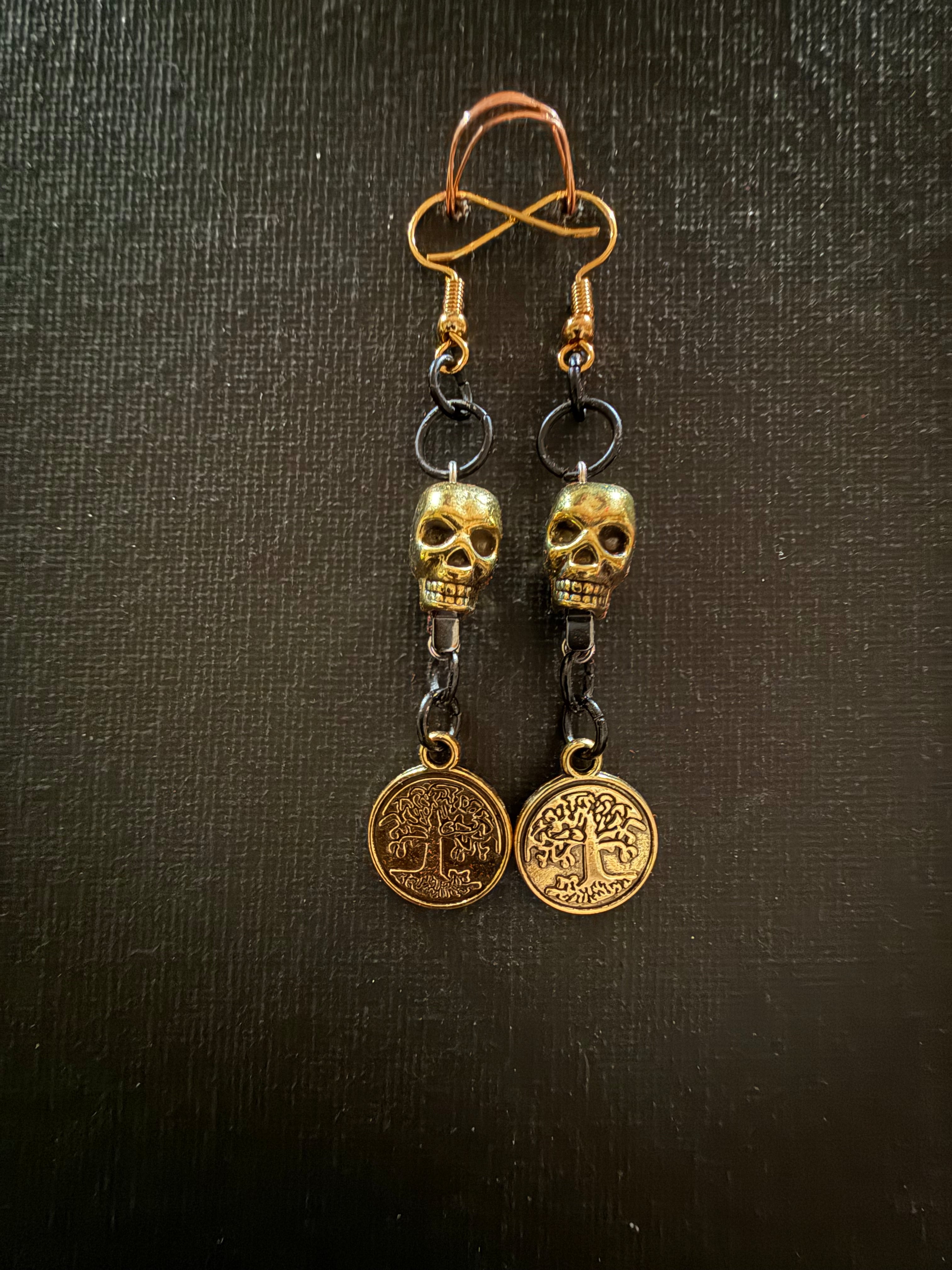 Life and Death Earrings